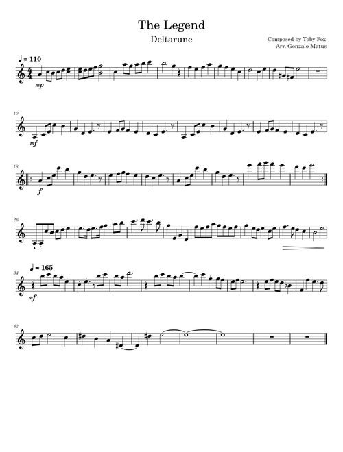 The Legend - Violin Solo