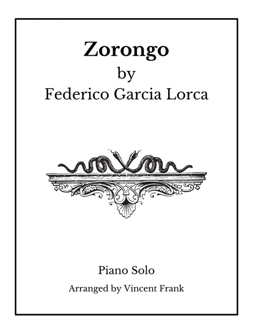 Zorongo (Arr. Vincent Frank) - Federico Garcia Lorca (Piano Solo)