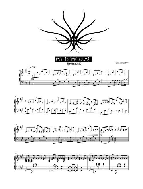 My immortal – Evanescence My Immortal – Evanescence