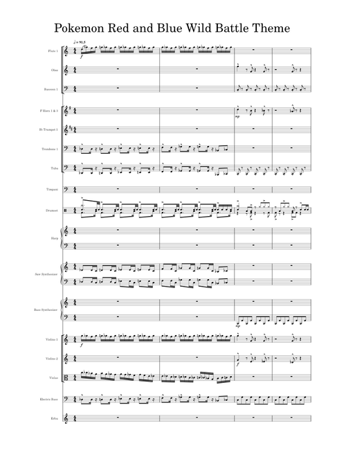 Pokemon R/B/Y Wild Battle Theme
