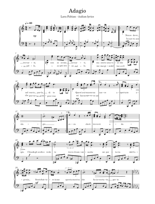 Adagio – Lara Fabian
