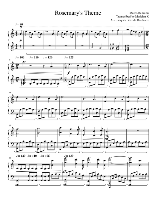 Rosemary's Theme
