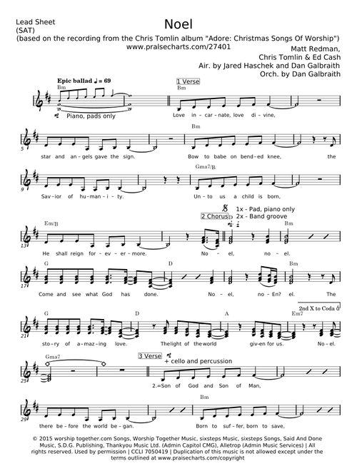 Noel - Chris Tomlin