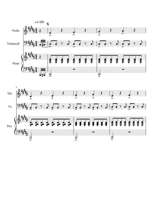 Happyend - Ryuichi Sakamoto Sheet Music for Piano (Piano