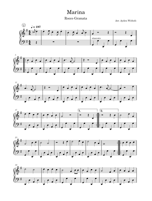 Marina - Rocco Granata