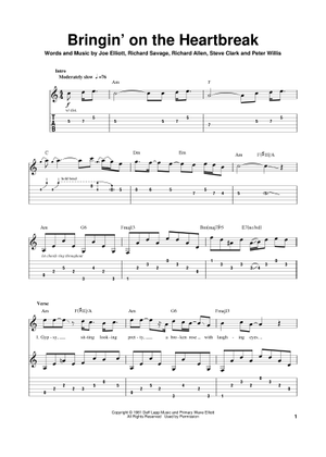 Play Official version of Hysteria Sheet Music by Muse for Guitar