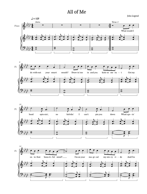 All of Me — John Legend