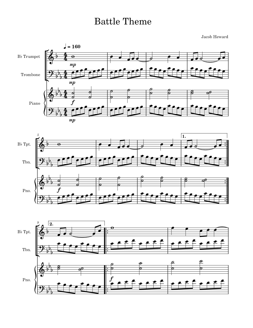 Pokemon Trainer Battle Theme Sheet Music Pokemon Trainer Battle Theme Sheet Music