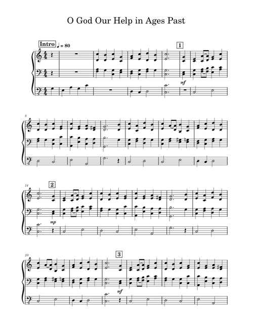 O God, Our Help In Ages Past – Isaac Watts
