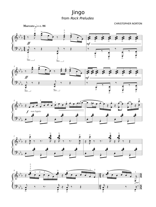 Jingo – Christopher Norton