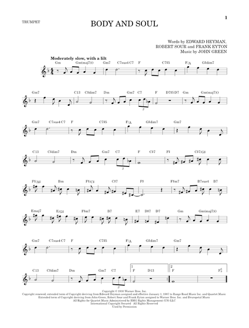 Body And Soul - Tony Bennett & Amy Winehouse (Trumpet Solo)