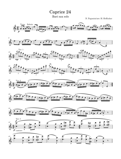 Caprice 24 – Niccolò Paganini