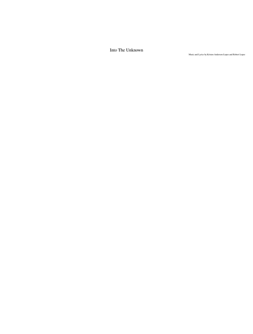 Into The Unknown (from Disney's Frozen 2) – Panic! At the Disco