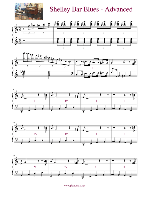Shelley Bar Blues - three versions