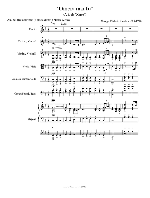 Ombra mai fu – Georg Friedrich Händel