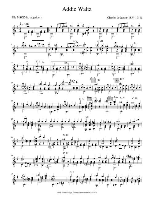 Addie Waltz – Charles de Janon