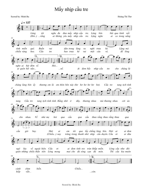 MẤY NHỊP CẦU TRE – Hoàng Thi Thơ