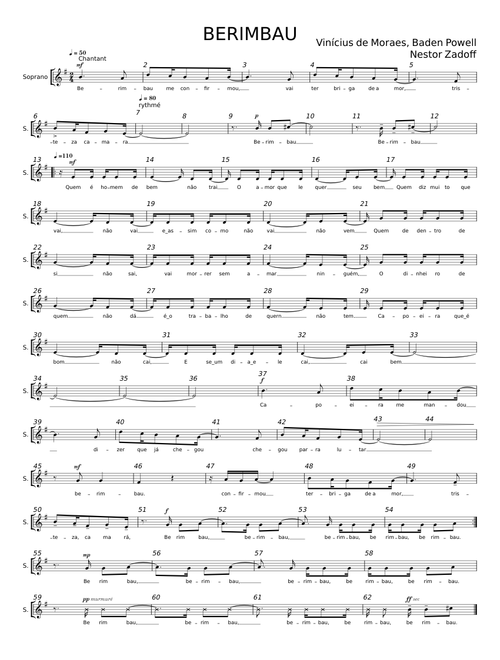 Berimbau - Baden Powell Soprano