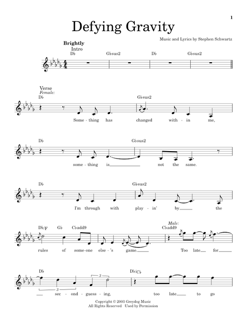 Defying Gravity (from Wicked) - Glee Cast featuring Chris Colfer and Lea Michele (Pro Vocal)