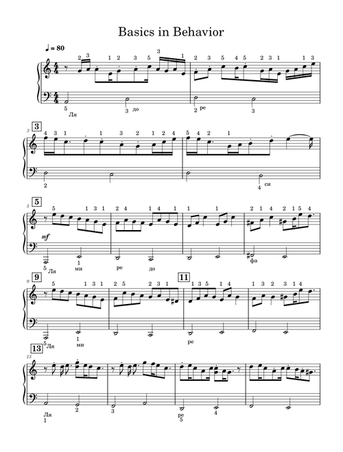 Basics in Behavior 7