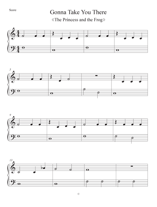 Gonna Take You There (Arr. Cathy Pate) - Randy Newman (Easy Piano)
