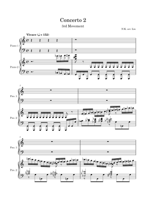 Nikolai Kapustin – Piano Concerto № 2, Op. 14 (I: Allegro