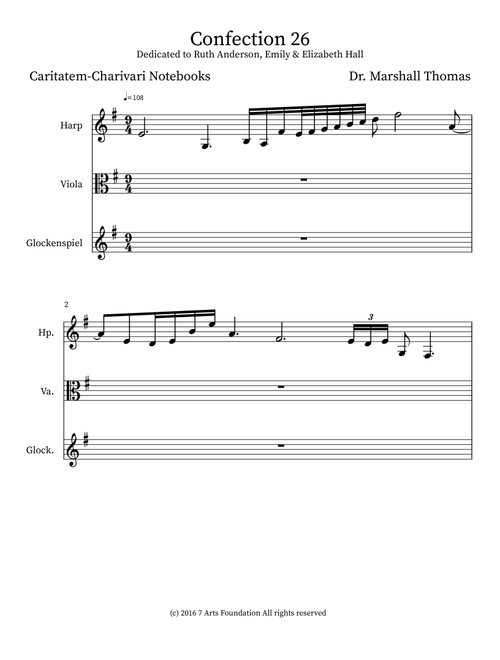 Confection 26 - Celebrity Chamber Players (Small Ensemble)