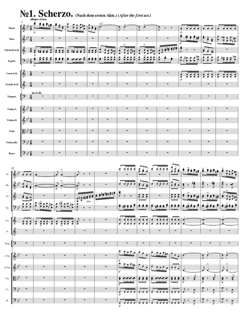 Mendelssohn A Midsummer Night's Dream Op.61 No.1 Scherzo Allegro Vivace
