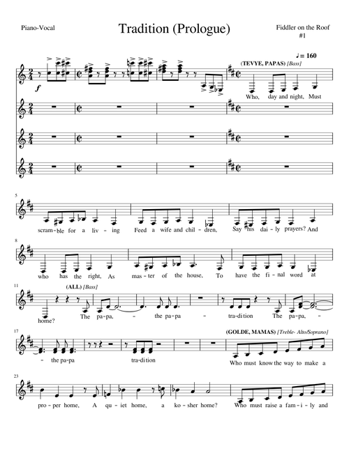 Tradition (Prologue)