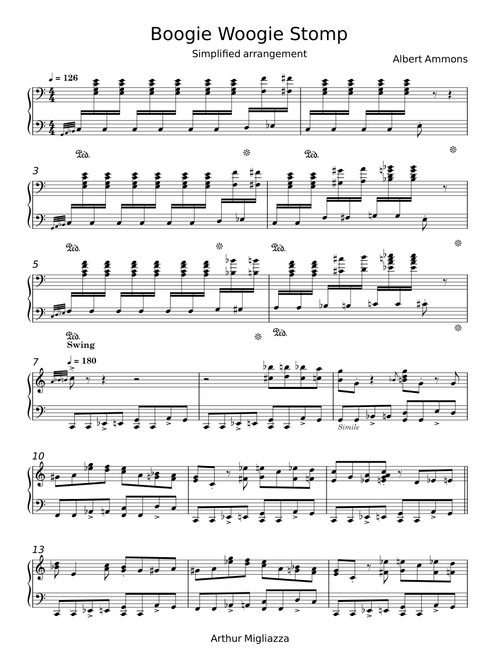 Boogie Woogie Stomp - Albert Ammons