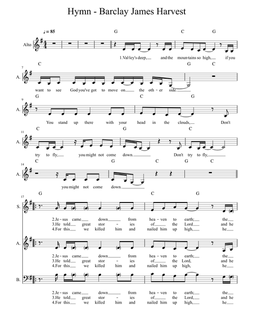 Hymn - Barclay James Harvest