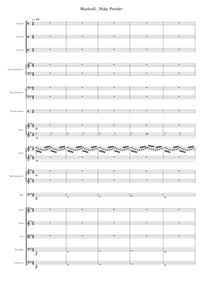 Nuke Powder - MaelouX Sheet Music for Piano (Piano Duo) | MuseScore.com