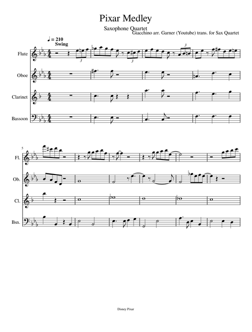 Pixar – Misc Soundtrack full part
