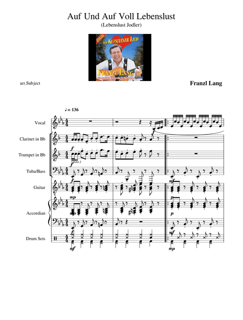 Franzl Lang - Auf Und Auf Voll Lebenslust (Lebenslust Jodler)