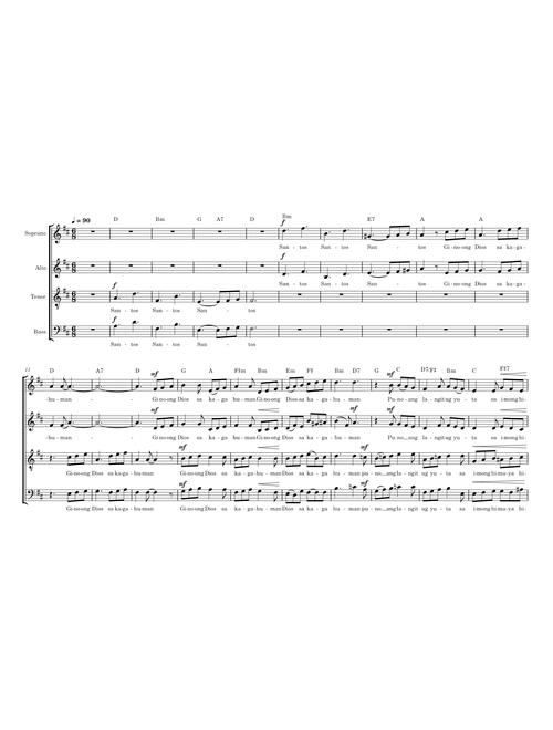 Santos - 11th mass (SATB)