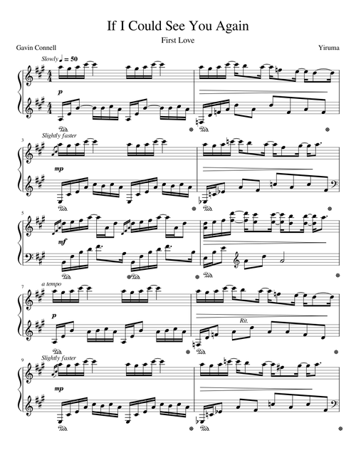 If I Could See You Again - Yiruma