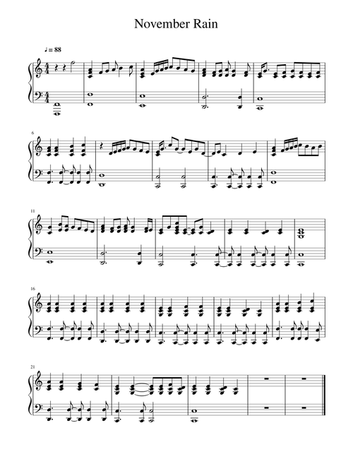 November Rain