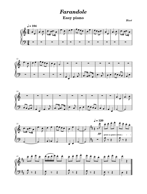 Farandole from L' Arlesienne Suite No.2 – Georges Bizet