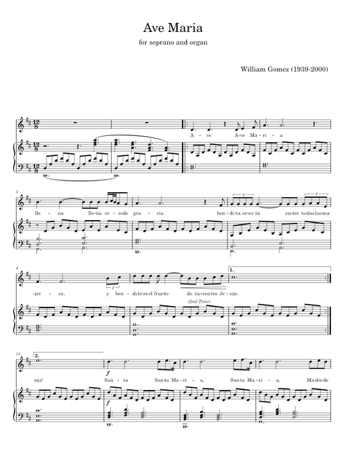 Ave maria - William Gomez