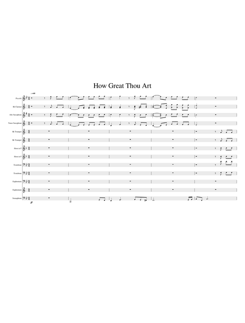 How Great Thou Art