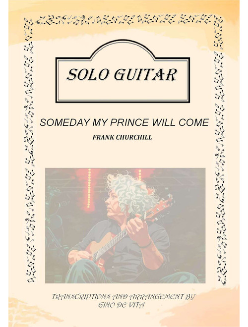 SOMEDAY MY PRINCE WILL COME (Arr. Gino De Vita) (Guitar Tab)