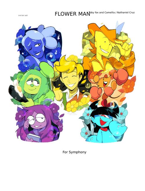 Deltarune:  FLOWER MAN: for symphony