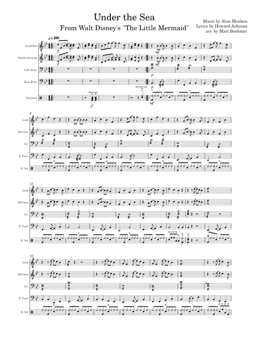 Under the Sea - Steel Pans