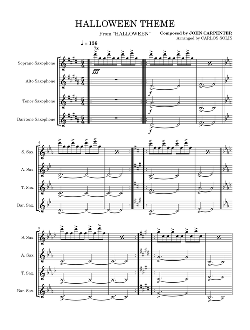 HALLOWEEN (1978) THEME by CARLIT0CHURRIT0