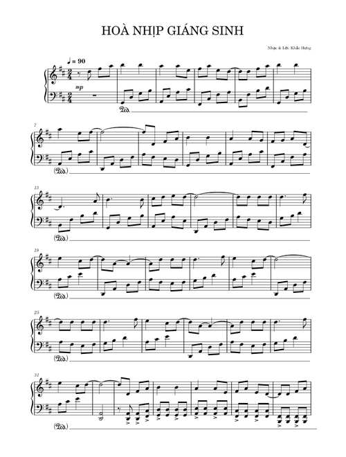 HOÀ NHỊP GIÁNG SINH