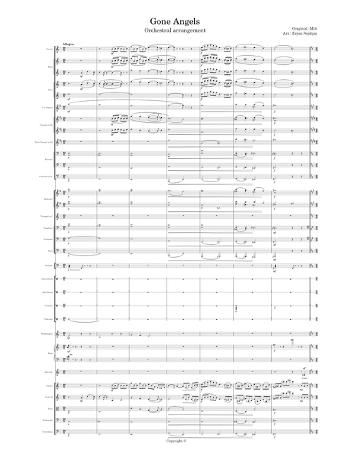 Gone Angels | Mili | Orchestral Arrangement