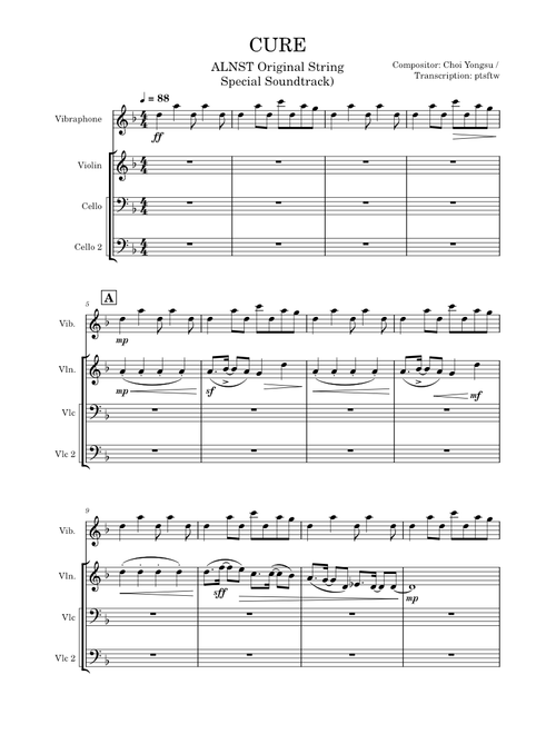 CURE string arr. – Choi Yongsu (ALNST)