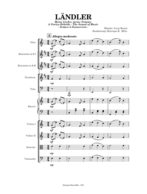 Ländler (Laendler) – Rodgers & Hammerstein (Irwin Kostal)