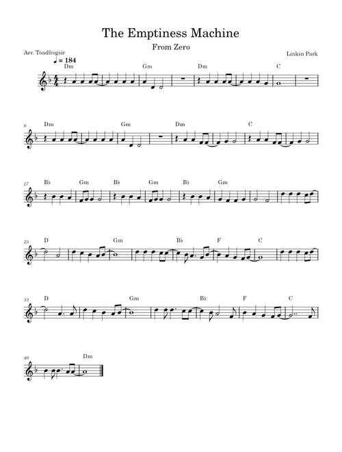 The Emptiness Machine – Linkin Park