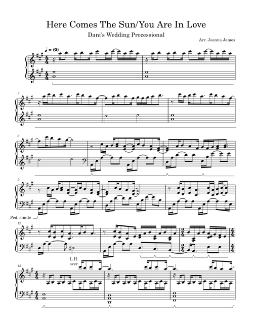 Here Comes The Sun - Beatles and You are in love – Taylor Swift